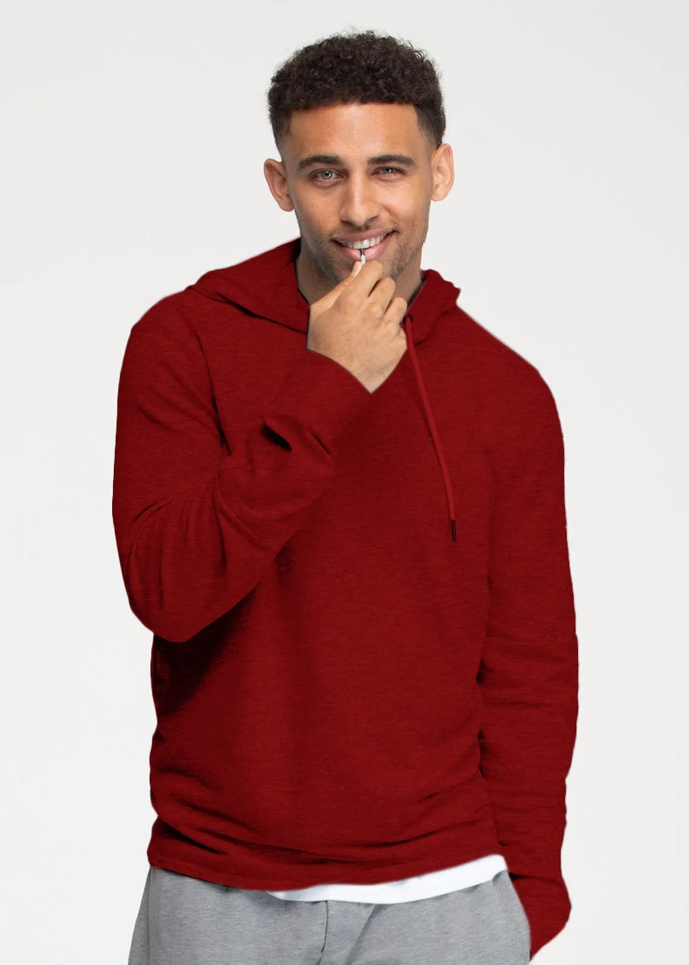 Lightweight SWET-Hoodie | Claret