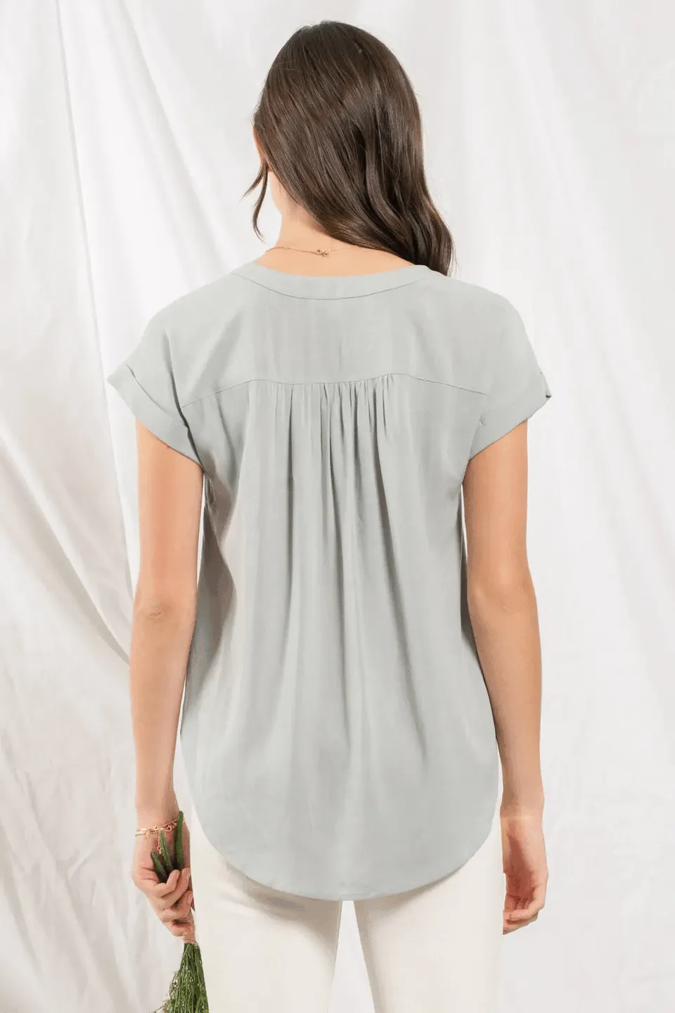 Zayla Top - Sage